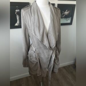 Brand:Cream. Washed Olive Shacket size 38